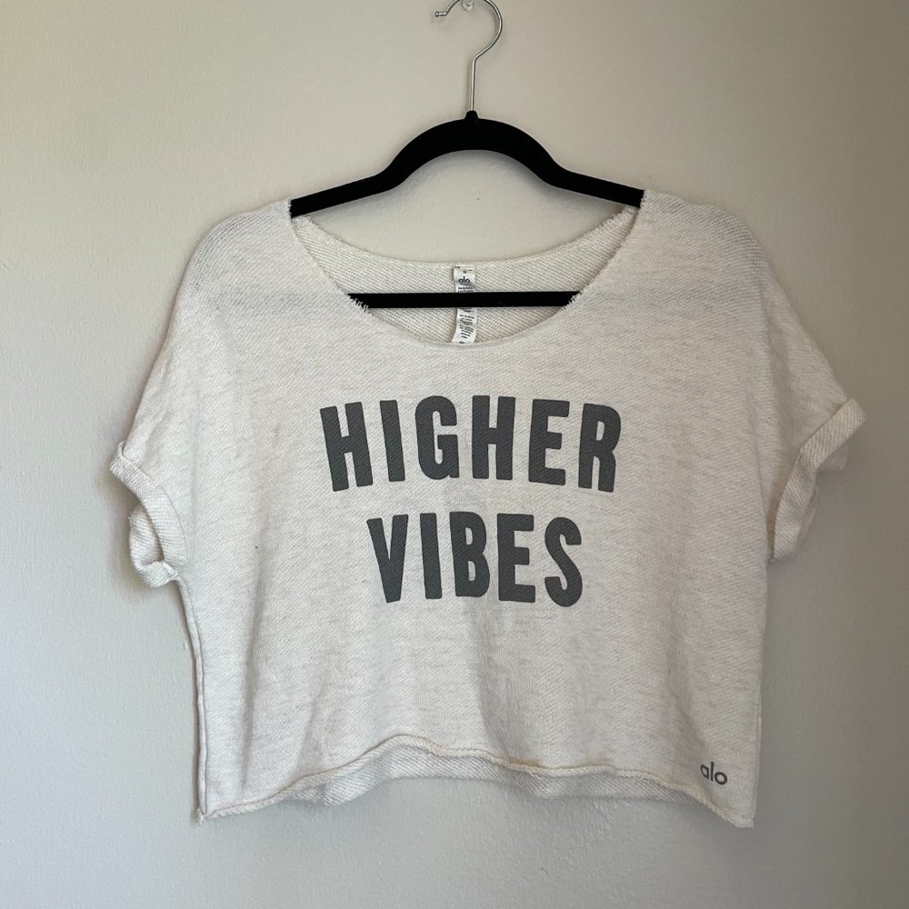 Alo Yoga Knit Crop Top (S)